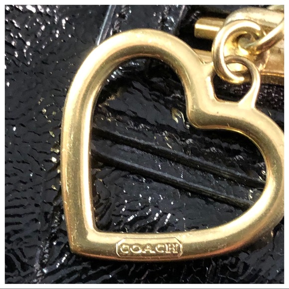 Coach Daisy Black-Gloss Tote #20108 - Picture 2 of 8